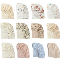 CottonNest™ - Drap-Housse en Coton pour Bébé, Housse de Matelas de Berceau et Berceau d’Allaitement - Bébé Ange