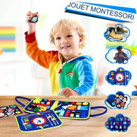 Planche de Développement Montessori pour Enfants - Encouragez l'Éveil et l'Autonomie ! - Bébé Ange