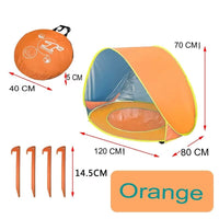SunGuard™ – Tente de Plage pour Bébés avec Piscine d’Ombre et Protection UV - Bébé Ange