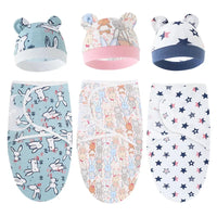 SwaddleDouce™-Gigoteuse d’Emmaillotage et Bonnet Gigoteuse d’emmaillotage bébé Bébé Ange