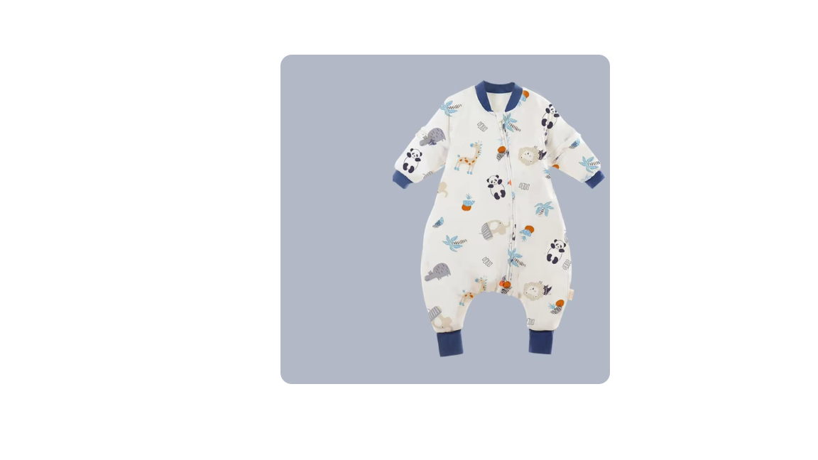 BabyDream - Gigoteuse à Motifs Animaux en Coton Peigné pour Bébé (0-4 ans) - Bébé Ange