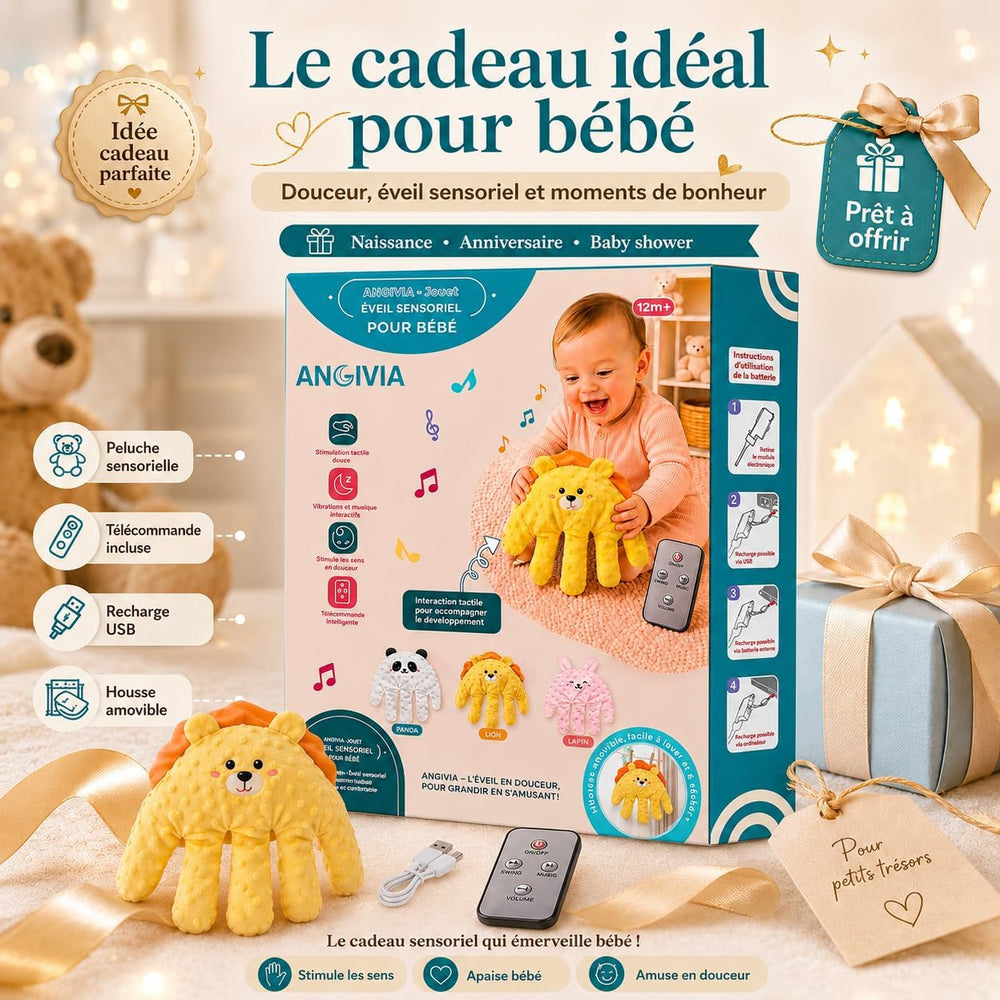 La main apaisante ANGIVIA, une idée de cadeau de naissance
