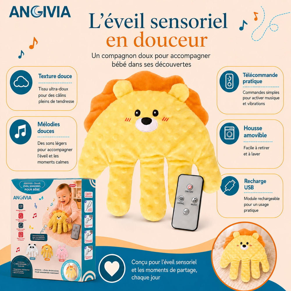 L'éveil sensoriel en douceur avec la main ANGIVIA
