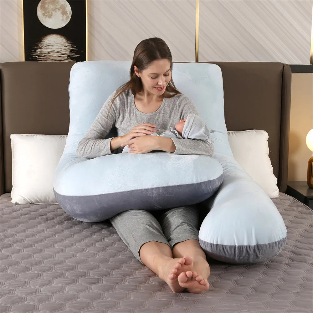 SleepNest™ - Oreiller de Grossesse Multifonctionnel - Bébé Ange