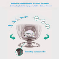 DreamNest™ - balancelle Électrique Bluetooth