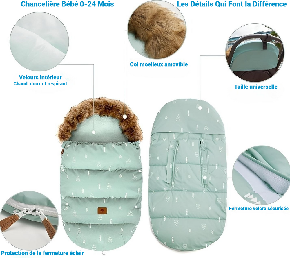 Chancelière universelle 0-24 mois – Bébé Ange, photo 6