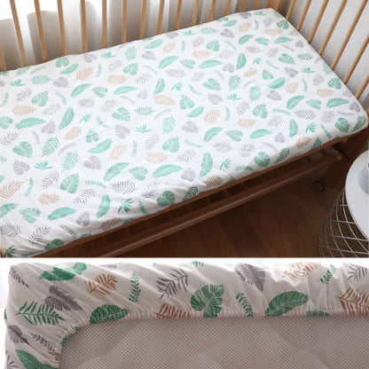 DreamNest™ - Drap Housse en Coton Doux pour Bébé, Housse de Matelas Berceau 130x70 cm - Bébé Ange