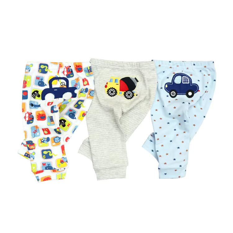 BabyComfy - Pantalon en Coton Doux pour Bébé (0 à 24 Mois)