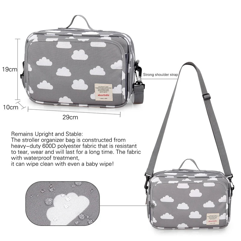 TravelTote™ - Sac de voyage multifonctionnel en polyester pour poussette de bébé - Bébé Ange