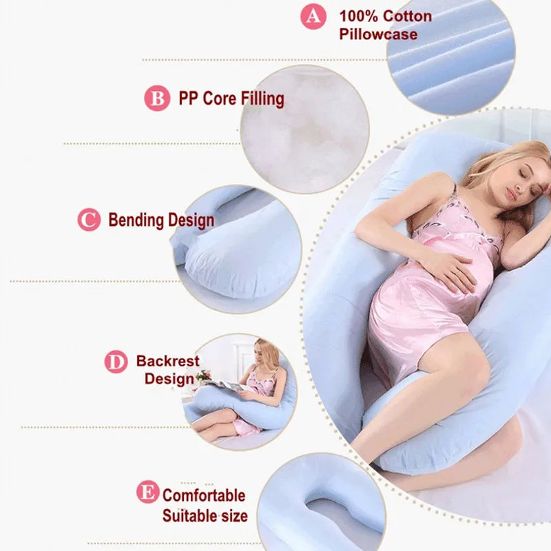 SleepNest™ - Oreiller de Grossesse Multifonctionnel - Bébé Ange