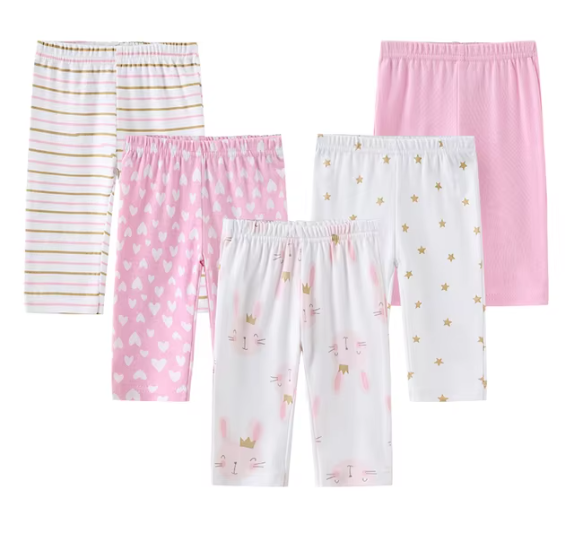 BabyComfy - Pantalon en Coton Doux pour Bébé (0 à 24 Mois)