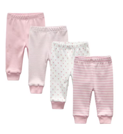 BabyComfy - Pantalon en Coton Doux pour Bébé (0 à 24 Mois)