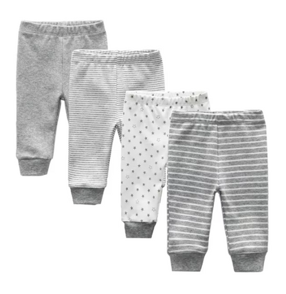 BabyComfy - Pantalon en Coton Doux pour Bébé (0 à 24 Mois)