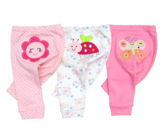 BabyComfy - Pantalon en Coton Doux pour Bébé (0 à 24 Mois)