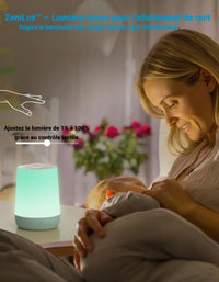 ZeniLux™ Machine Bruit Blanc & Veilleuse