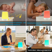 ZeniLux™ Machine Bruit Blanc & Veilleuse