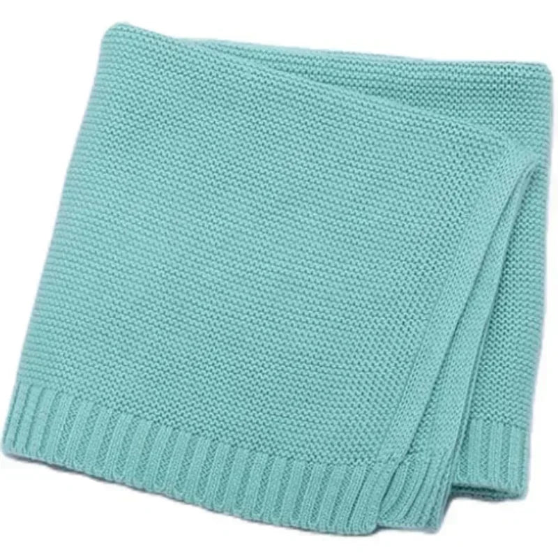 CozyCotton™ - Couverture en Coton Personnalisée pour Bébé avec Nom - Bébé Ange