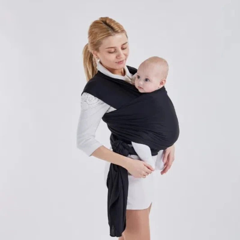 RoundElectrolux - Écharpe de voyage en coton extensible pour bébé, nouveau-né et tout-petit - Bébé Ange