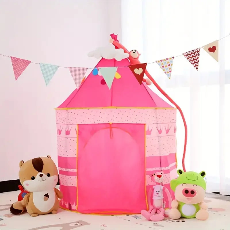 DreamCastle™ – Tente de Maison de Jeu pour Enfants, Design Ciel Nocturne - Bébé Ange