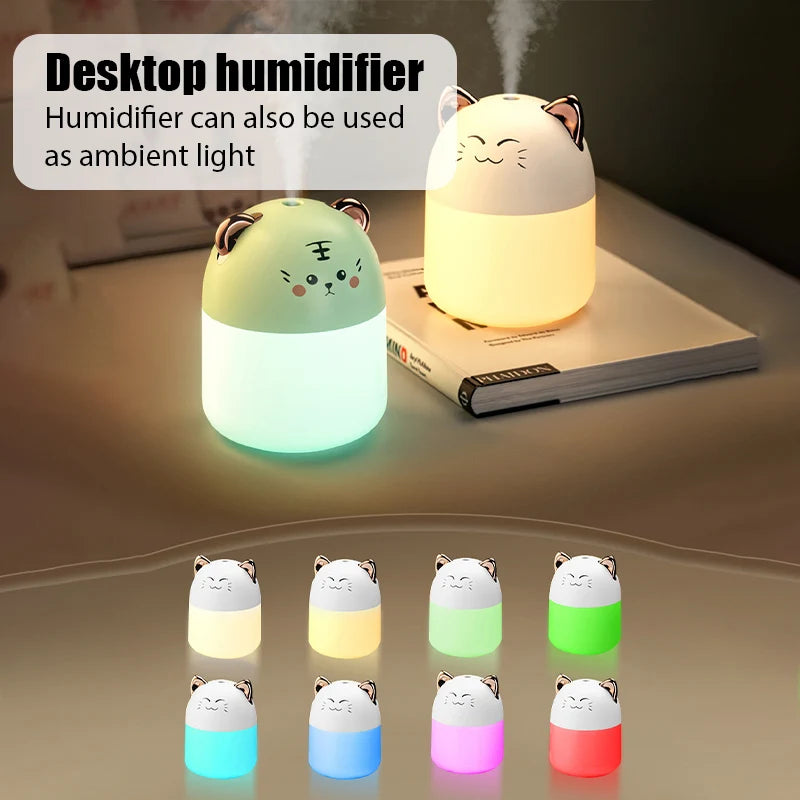 CutePet™ - Humidificateur d'Air Compact et Silencieux pour Maman et Bébé - Bébé Ange