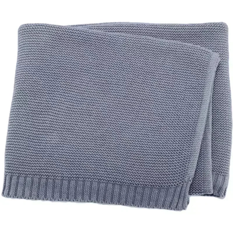 CozyCotton™ - Couverture en Coton Personnalisée pour Bébé avec Nom - Bébé Ange