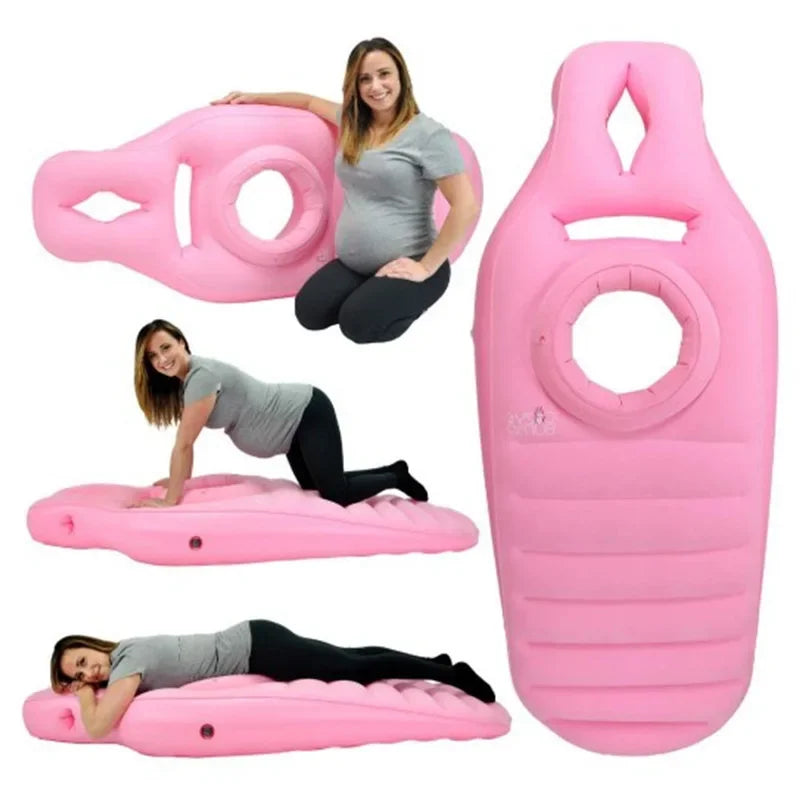 MaternityAir™ - Matelas de Grossesse Gonflable Multifonction - Bébé Ange