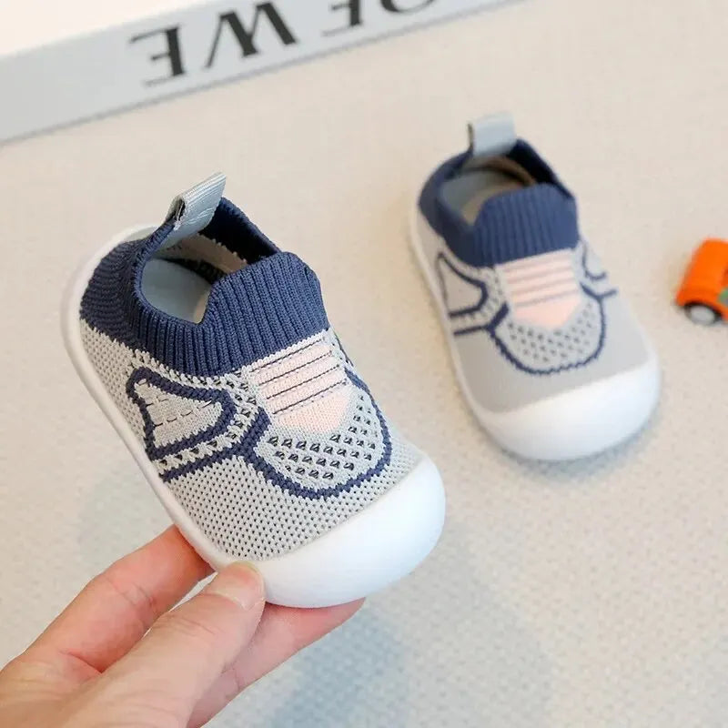 BabyStride™ - Chaussures de Marche Antidérapantes à Semelle Souple pour Bébé - Bébé Ange