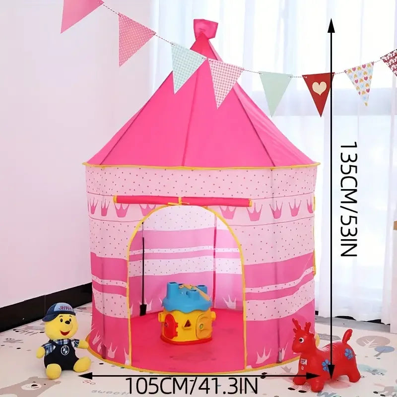 DreamCastle™ – Tente de Maison de Jeu pour Enfants, Design Ciel Nocturne - Bébé Ange