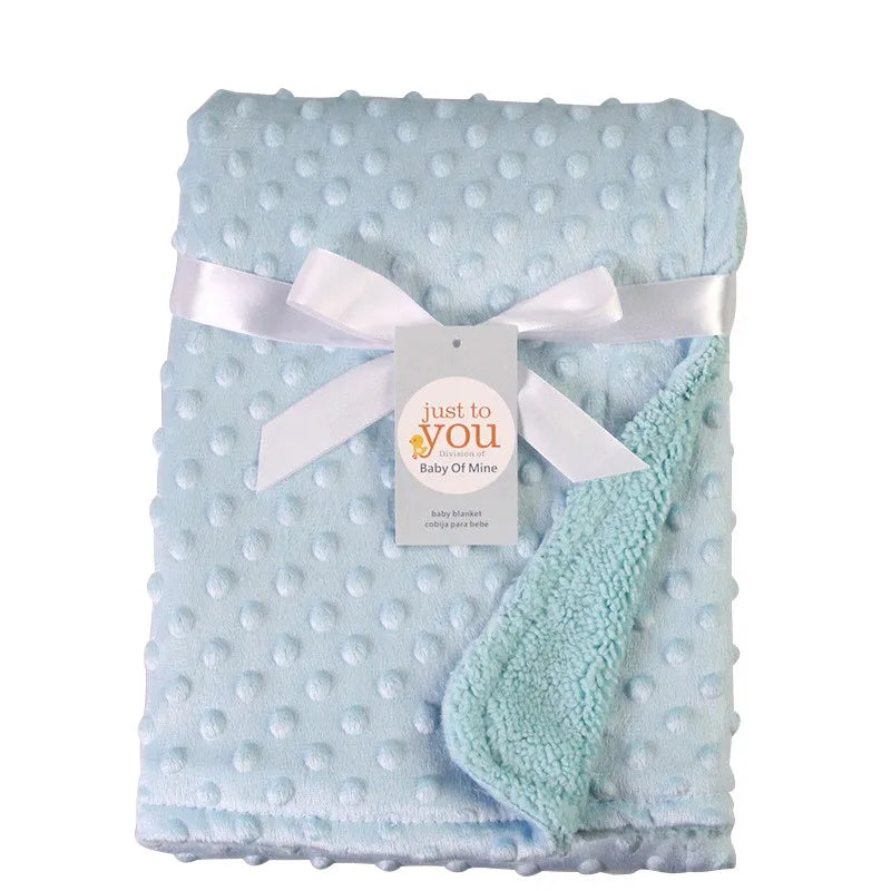 SnuggleWrap™ - Couverture chaude double couche pour bébé - Bébé Ange