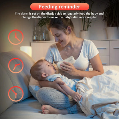 BabyGuard™ - Moniteur vidéo sans fil pour bébé avec caméra de sécurité, vision nocturne et audio bidirectionnel - Bébé Ange