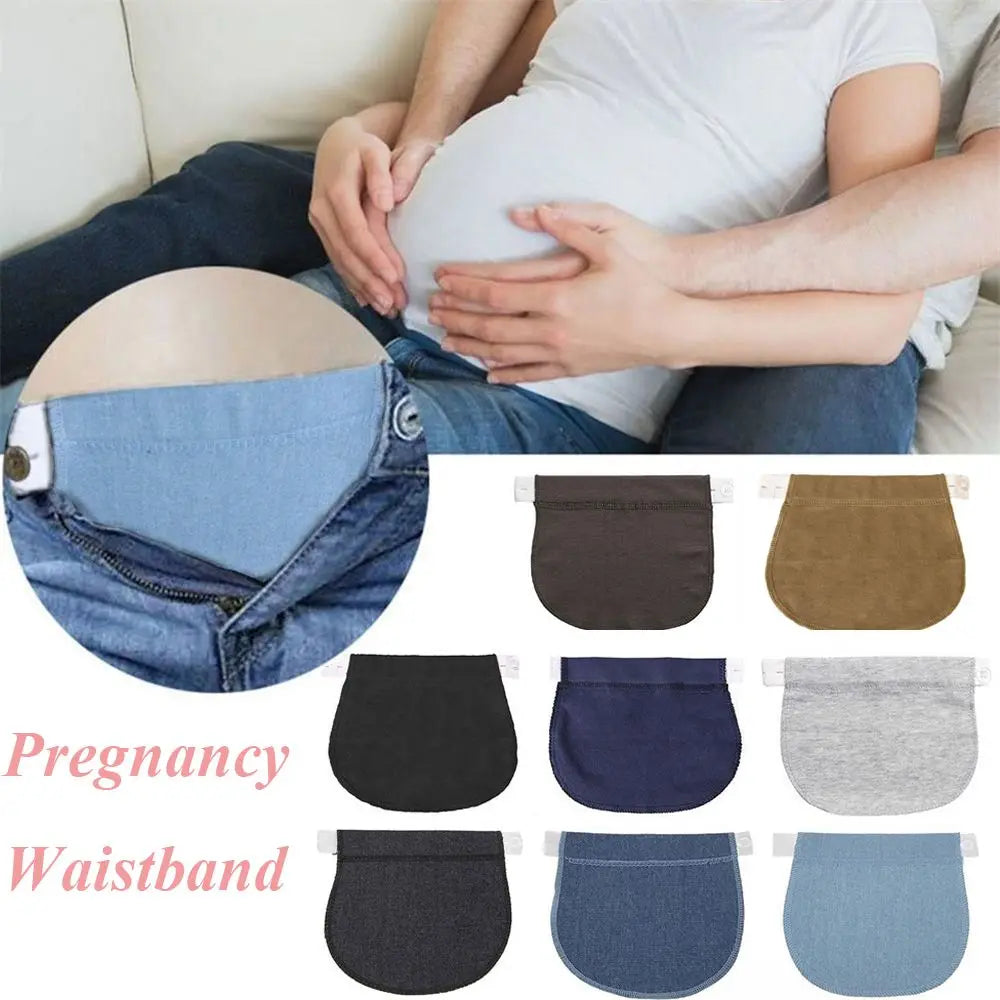 MaternityEase™ - Ceinture Extensible Réglable pour Femme Enceinte - Bébé Ange