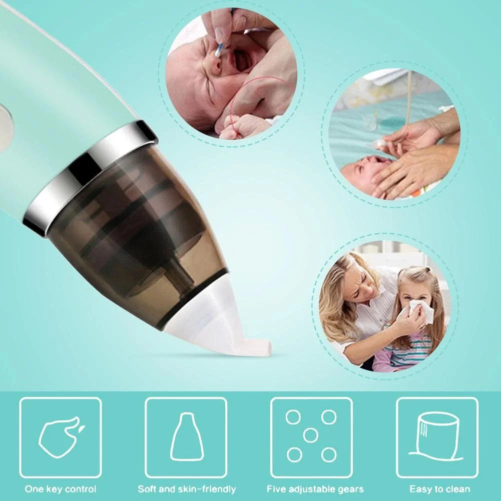 NasalCare™ - Aspirateur Nasal Électrique pour Bébé - Bébé Ange