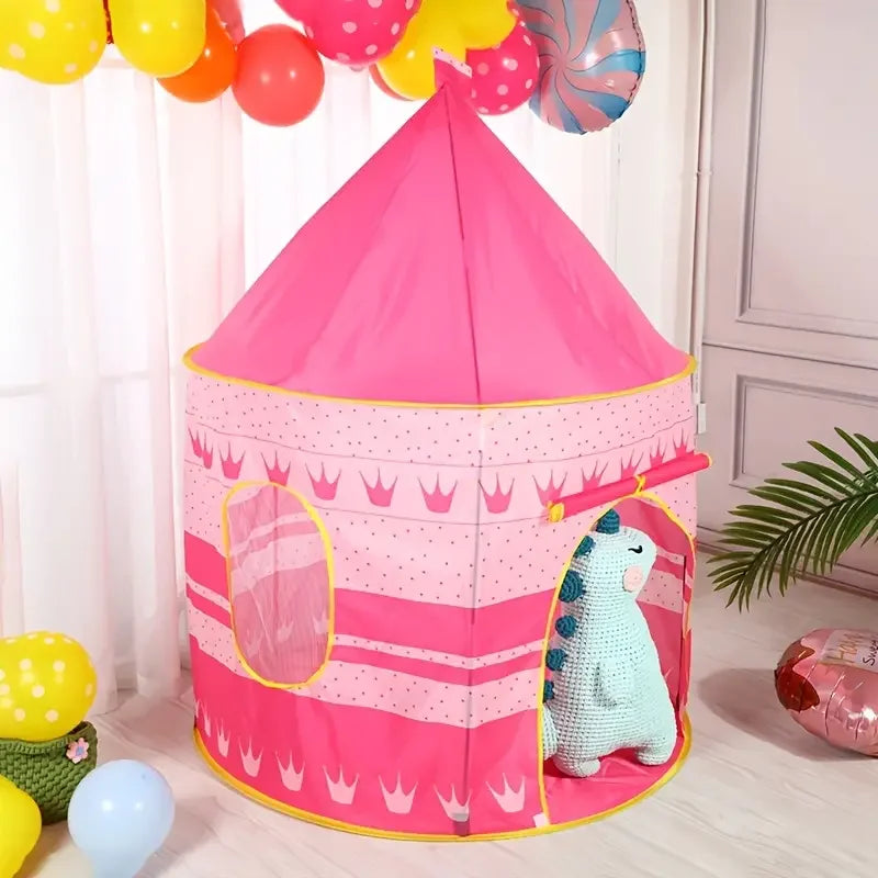 DreamCastle™ – Tente de Maison de Jeu pour Enfants, Design Ciel Nocturne - Bébé Ange