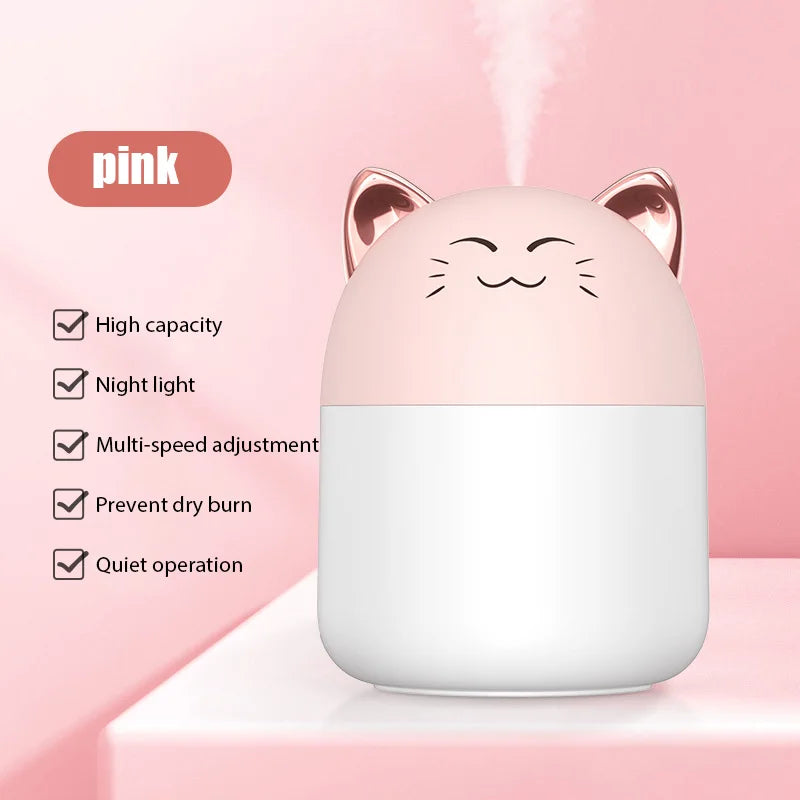 CutePet™ - Humidificateur d'Air Compact et Silencieux pour Maman et Bébé - Bébé Ange