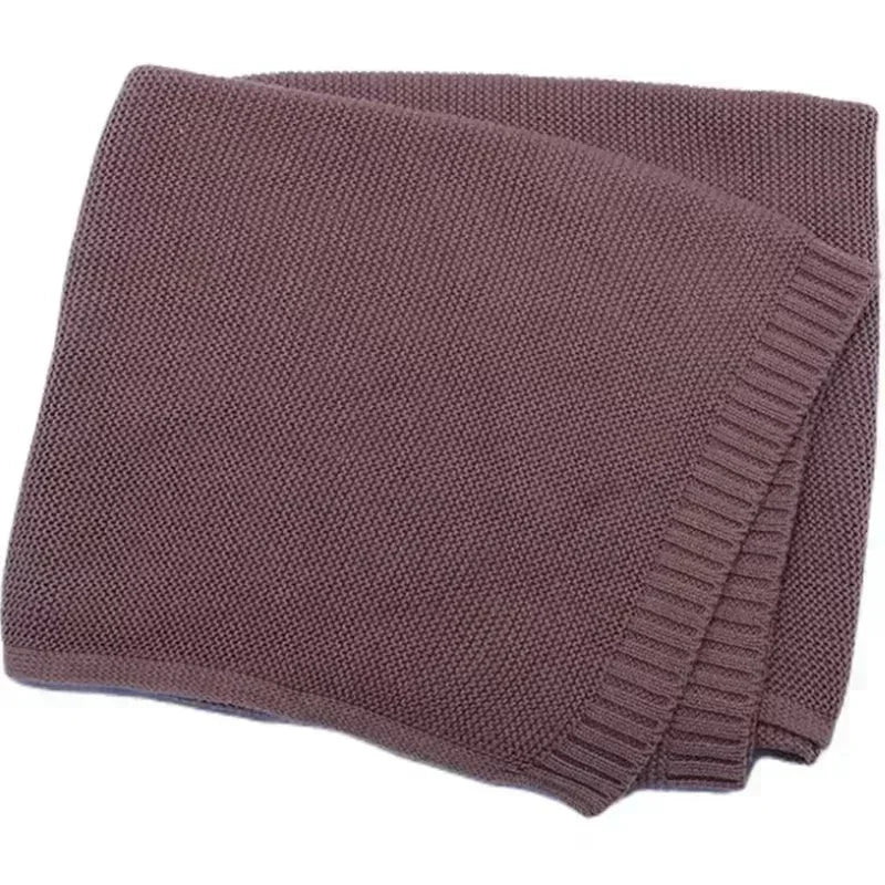 CozyCotton™ - Couverture en Coton Personnalisée pour Bébé avec Nom - Bébé Ange