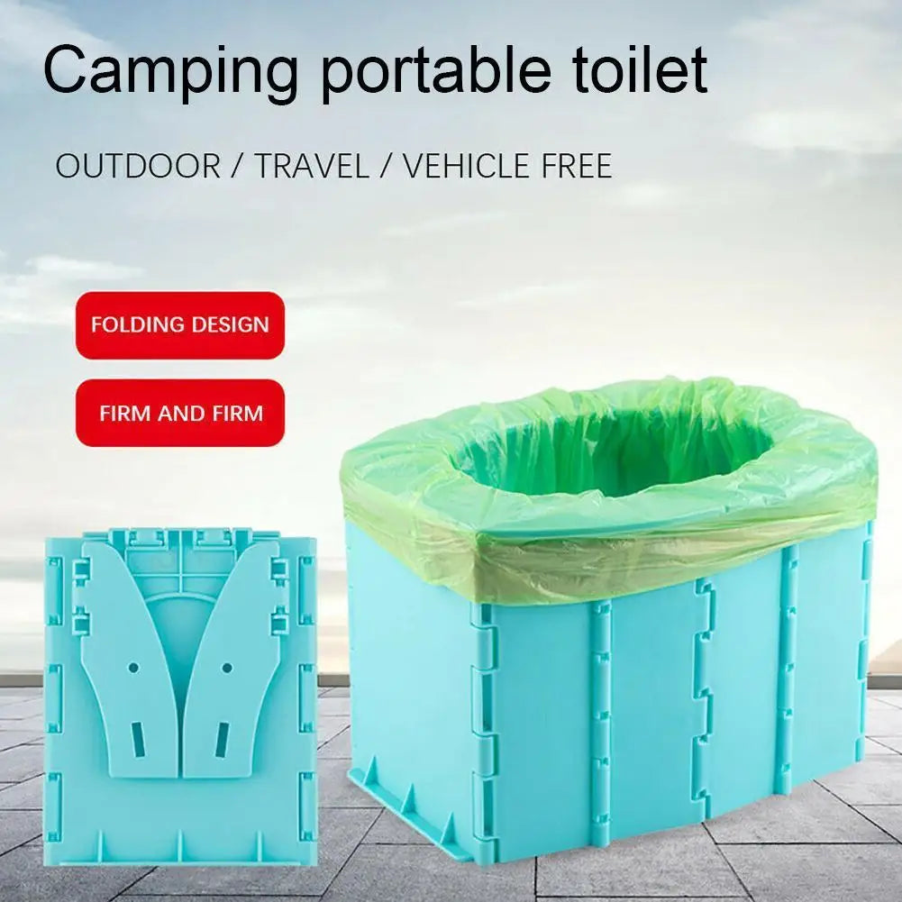 TravelPotty - Toilette Portable d'Urgence Pliable pour Voiture et Extérieur - Bébé Ange