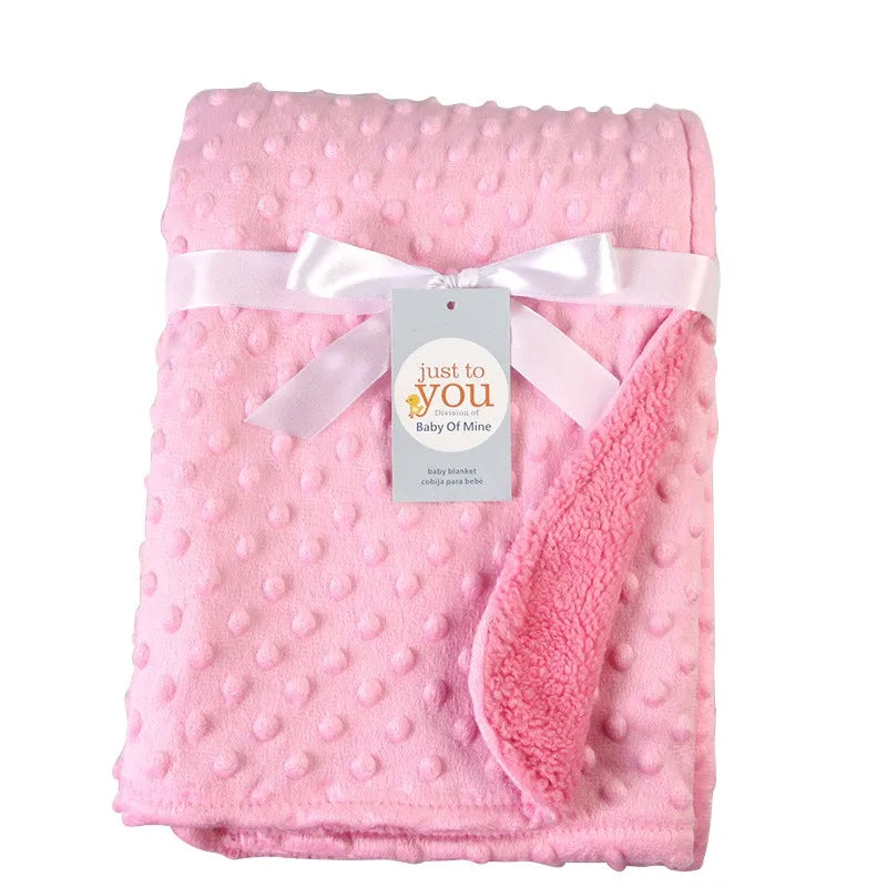 SnuggleWrap™ - Couverture chaude double couche pour bébé - Bébé Ange