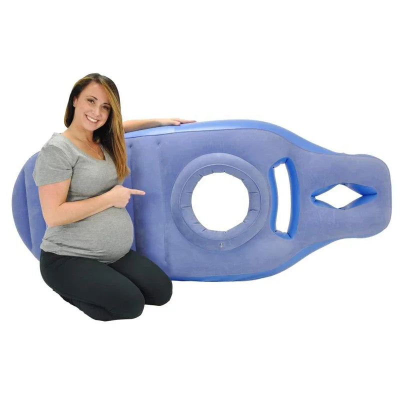 MaternityAir™ - Matelas de Grossesse Gonflable Multifonction - Bébé Ange