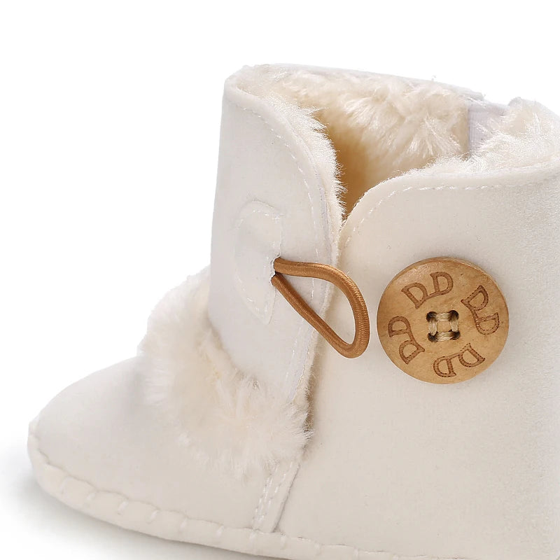 BébéNeige™ - Bottes d'Hiver Chaudes pour Bébé 0-18 Mois - Bébé Ange