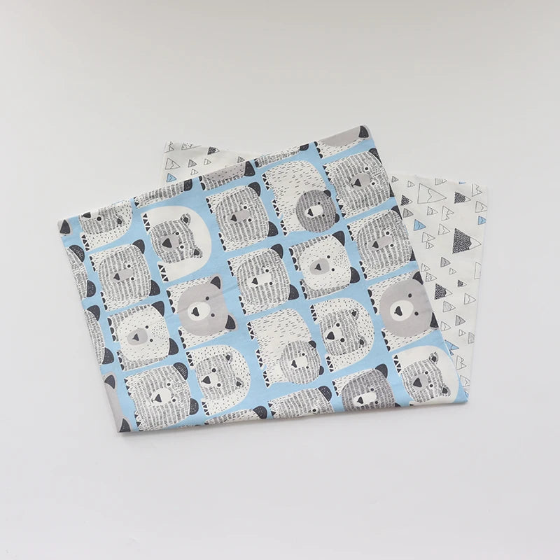 CuddleNest™ : Taie d’Oreiller Enveloppe en Coton pour Bébé Garçon et Fille - 30x50cm - Bébé Ange