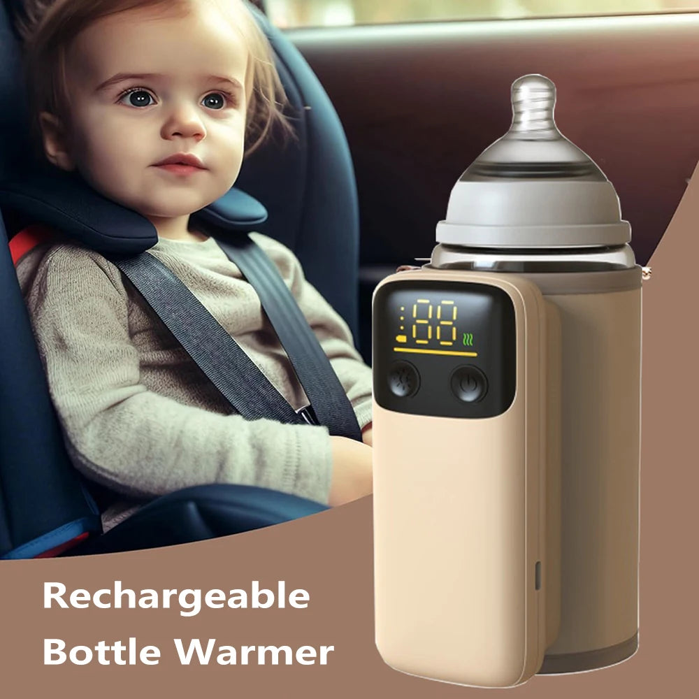 iWarm™ – Chauffe-Biberon Portable avec Contrôle de Température et Recharge Rapide - Bébé Ange