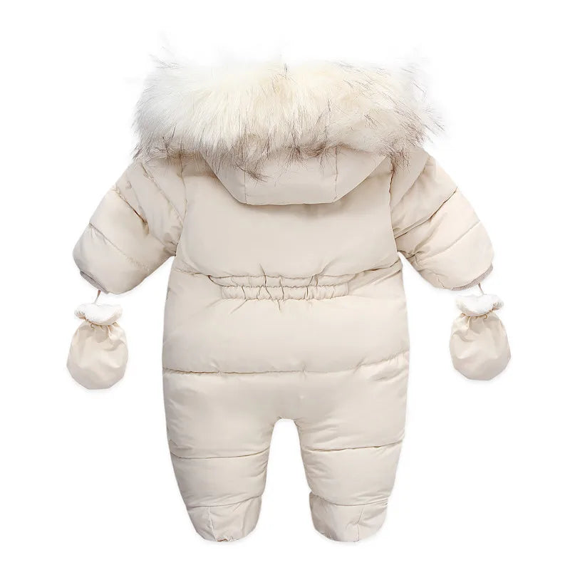 WinterSnug - Combinaison Chaude d'Hiver pour Bébé avec Capuche et Doublure Polaire (3-24 Mois) - Bébé Ange