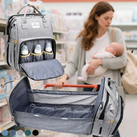 Sac à dos à langer 2 en 1 – Bébé Ange, photo 1