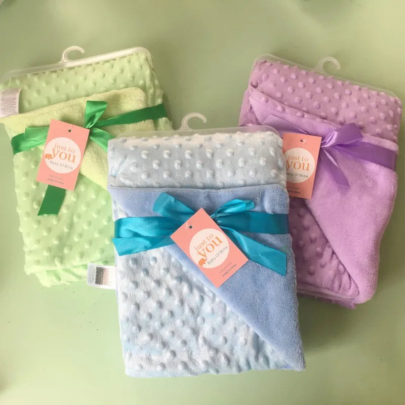 SnuggleWrap™ - Couverture chaude double couche pour bébé - Bébé Ange