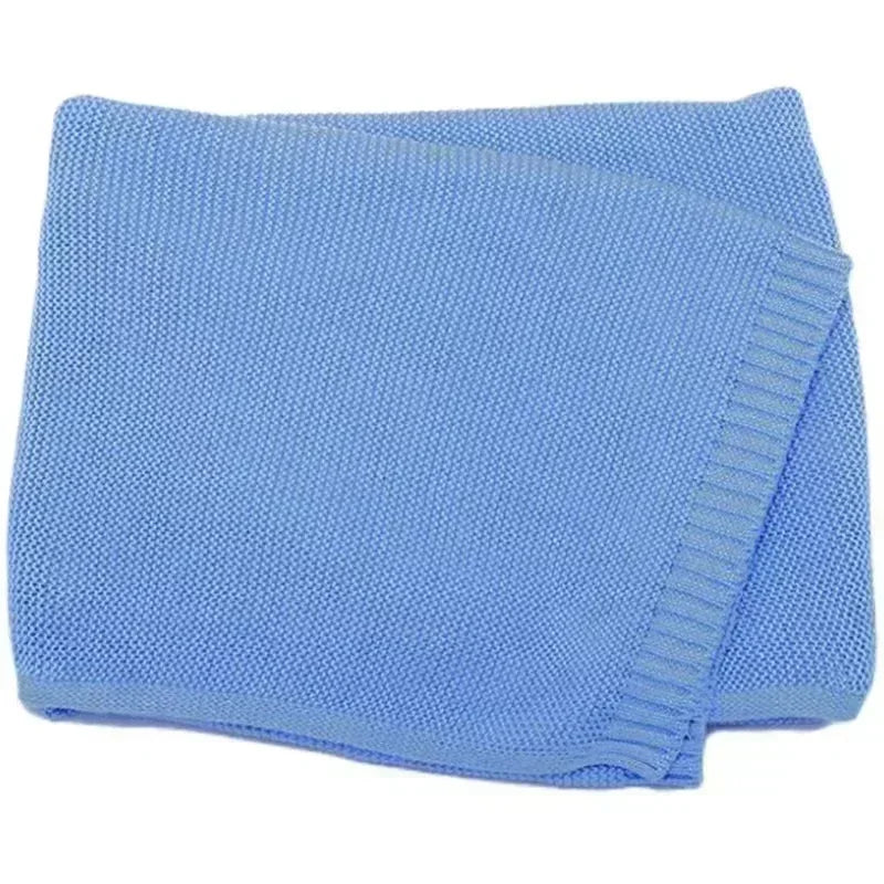 CozyCotton™ - Couverture en Coton Personnalisée pour Bébé avec Nom - Bébé Ange