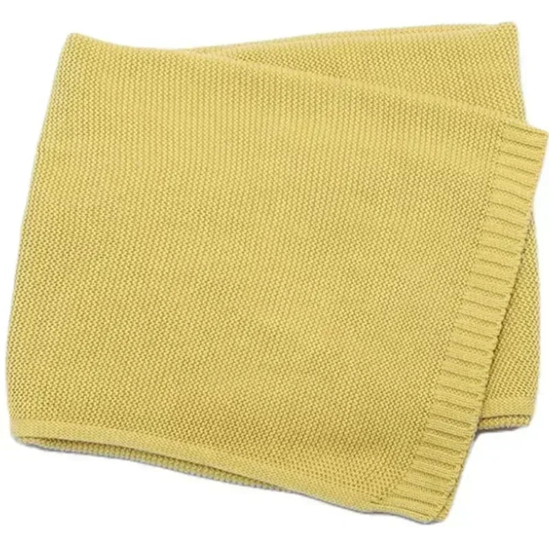 CozyCotton™ - Couverture en Coton Personnalisée pour Bébé avec Nom - Bébé Ange