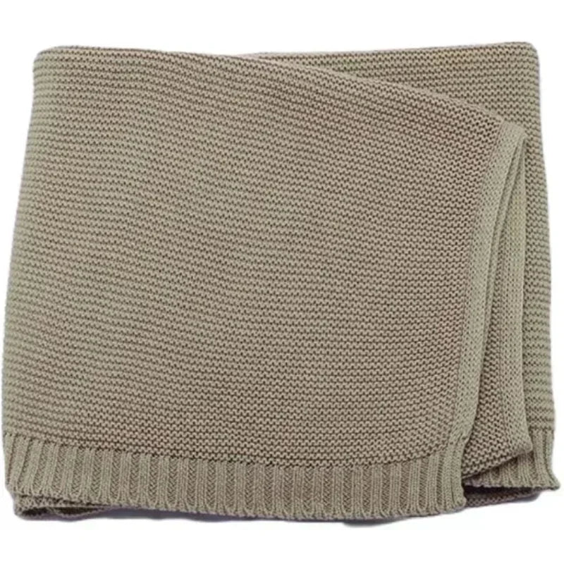 CozyCotton™ - Couverture en Coton Personnalisée pour Bébé avec Nom - Bébé Ange