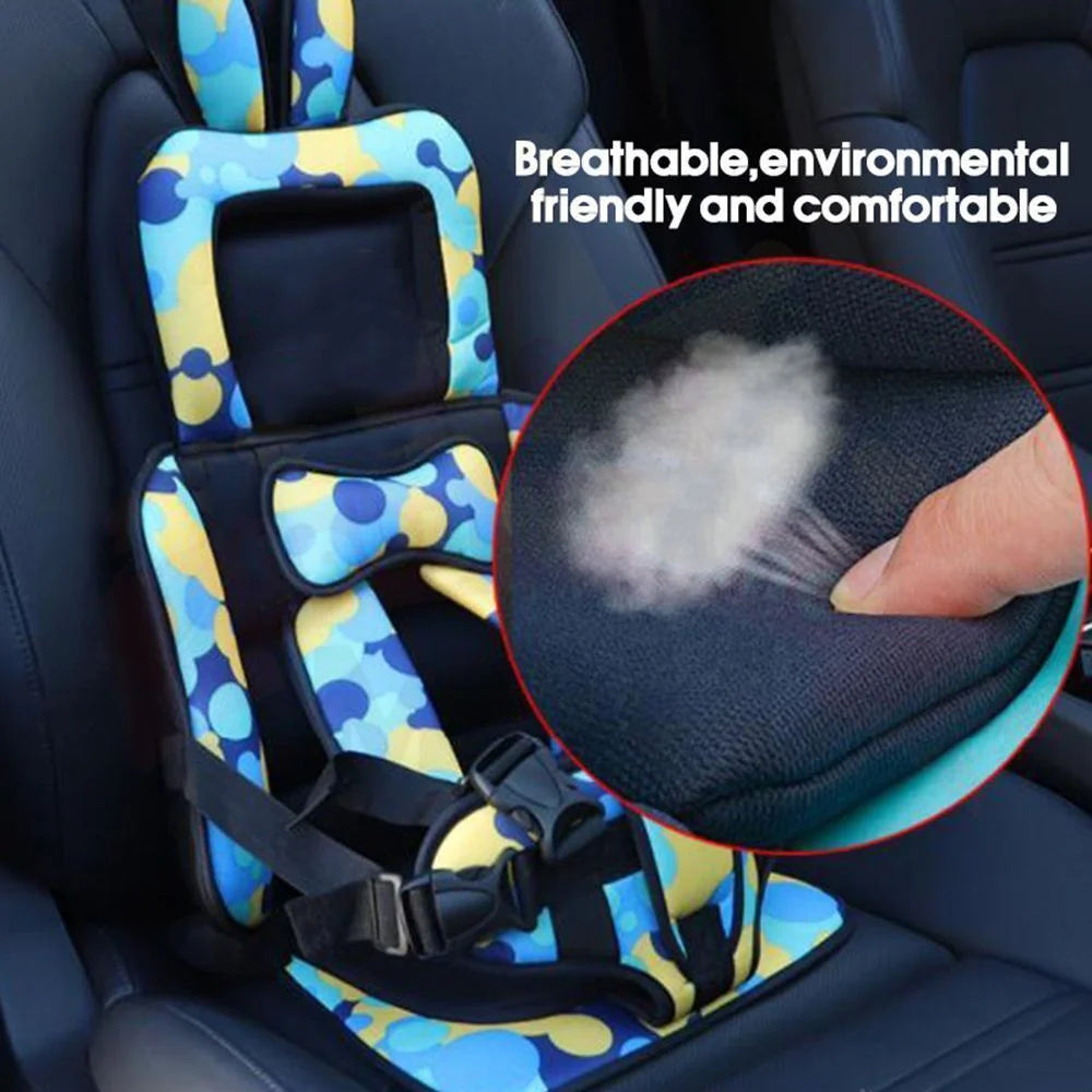 SafeRide™ - coussin universel et portable pour Siège Auto de Sécurité Évolutif pour Enfants 0-12 Ans - Bébé Ange