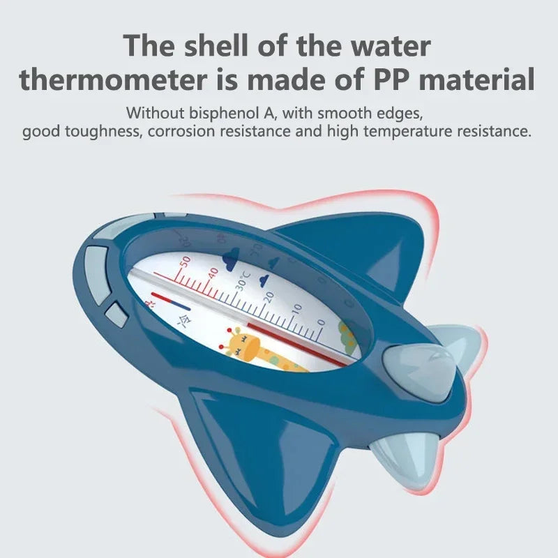 AquaTemp™ - Thermomètre de Bain Flottant pour Bébé en Forme d'Avion - Bébé Ange