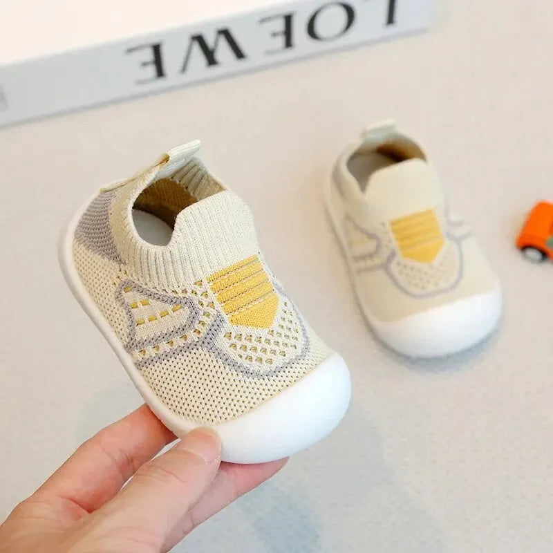 BabyStride™ - Chaussures de Marche Antidérapantes à Semelle Souple pour Bébé - Bébé Ange